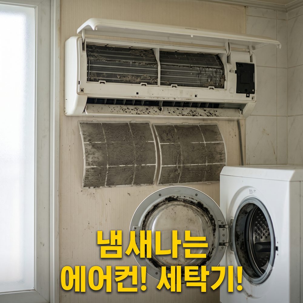 에어컨·세탁기 시공 전